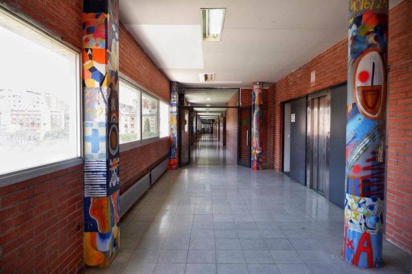 L’INSTITUT BADALONA VII S’OMPLE DE COLOR