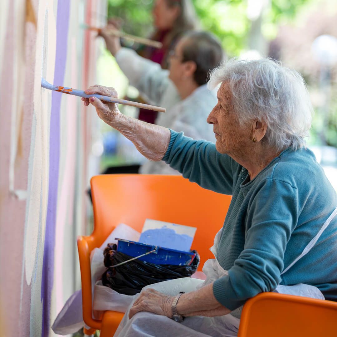 Talleres artísticos para personas mayores